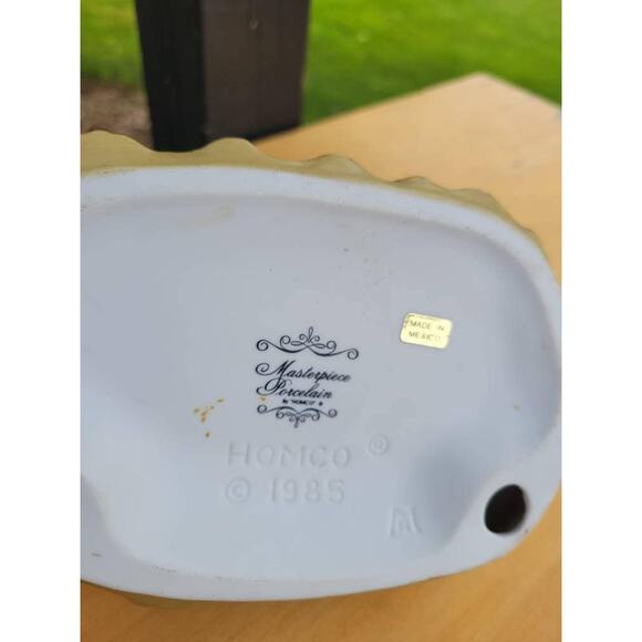 Vintage Homco Pig Figurine 5 Little Piglets, Home Interiors, Masterpiece 1985 - Picture 3 of 6